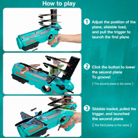 Thumbnail for FlyHero – Creativo e interattivo – Blaster a forma di aeroplano per bambini