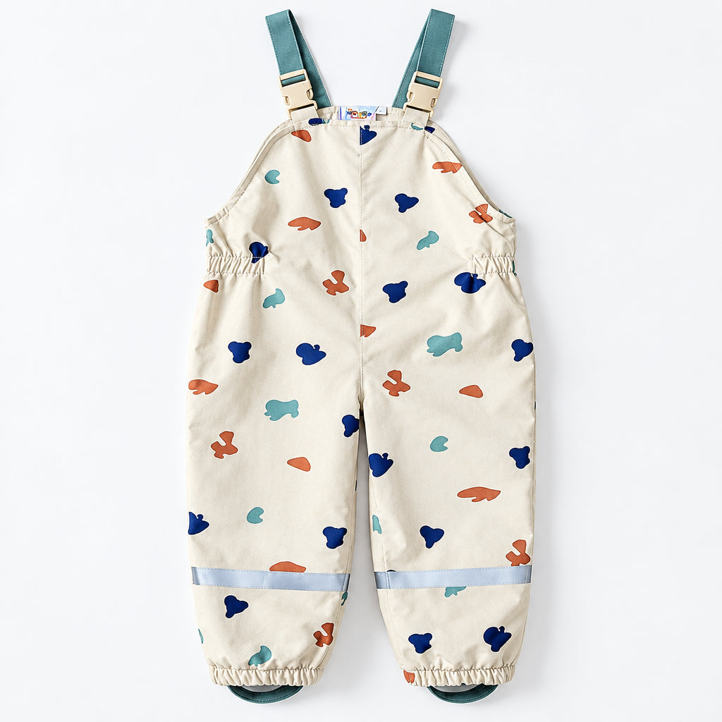 TinyBreeze – Impermeabile e comodo – Set composto da giacca e pantaloni antipioggia per bambini