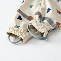 Thumbnail for TinyBreeze – Impermeabile e comodo – Set composto da giacca e pantaloni antipioggia per bambini