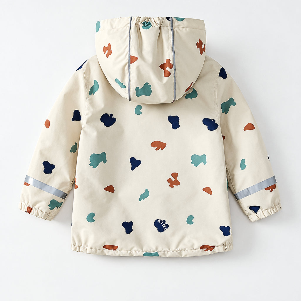 TinyBreeze – Impermeabile e comodo – Set composto da giacca e pantaloni antipioggia per bambini