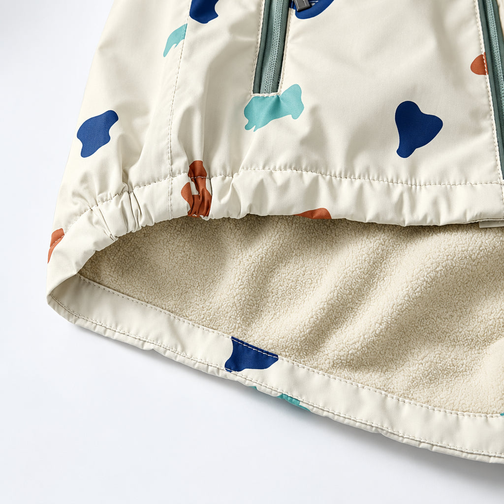 TinyBreeze – Impermeabile e comodo – Set composto da giacca e pantaloni antipioggia per bambini