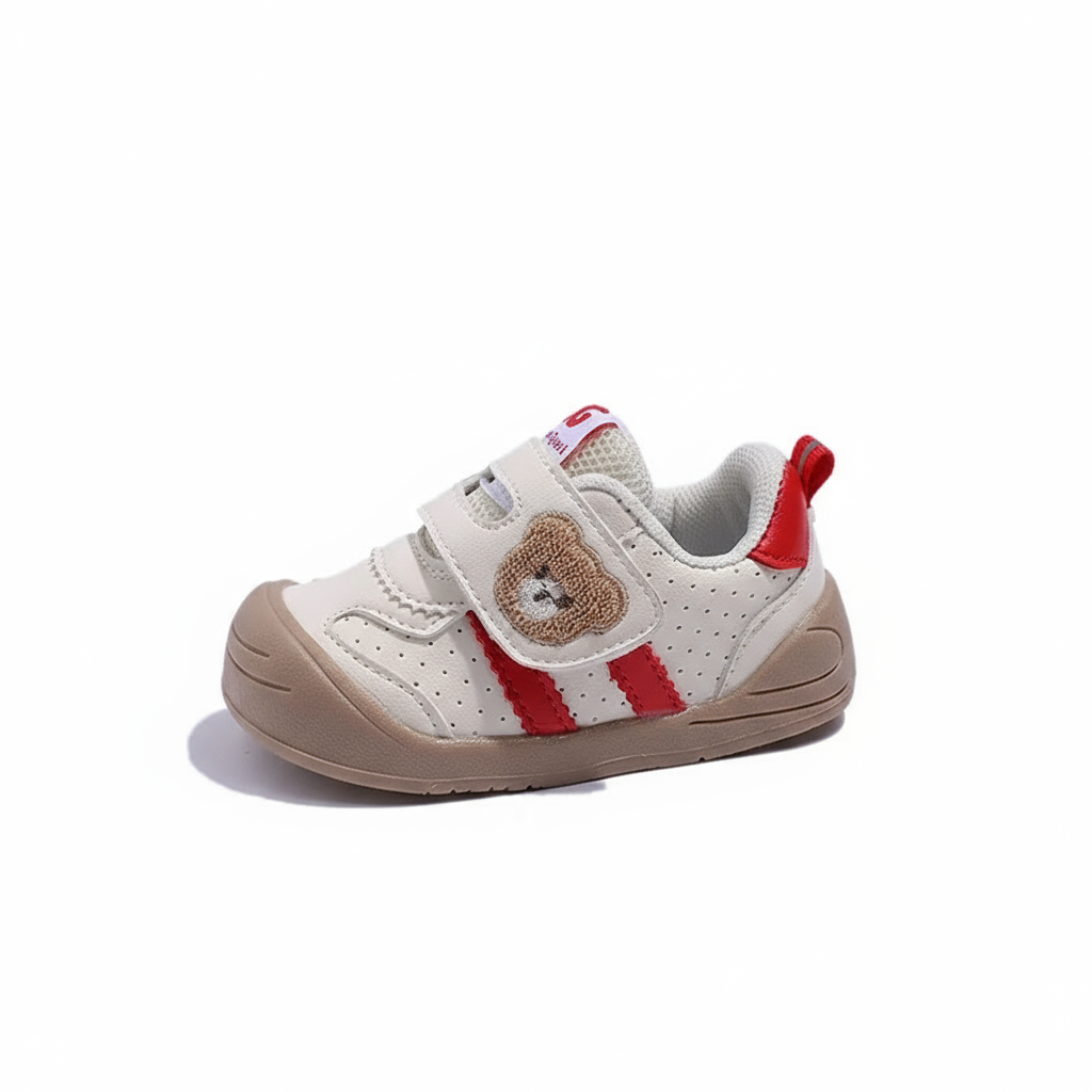 KinderMove – Robuste e flessibili - Sneakers in velcro con motivo a orsetto