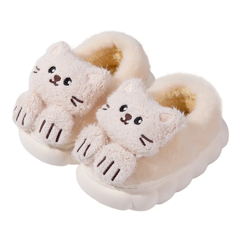 SnuggleKitty – Calore e sicurezza – Pantofole per bambini a forma di gatto