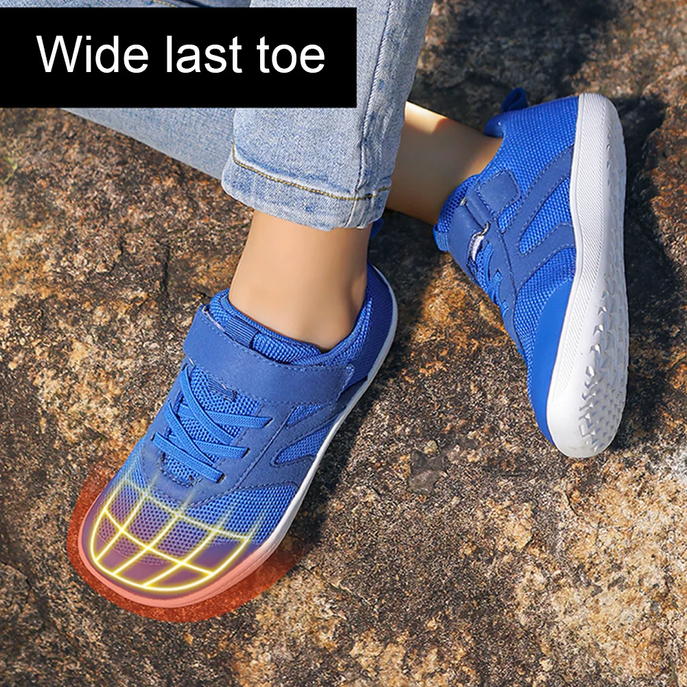 RunCoast – Fresca e flessibile – Scarpa antiscivolo Barefoot per bambini