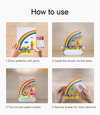 Thumbnail for DrawingLight - Fantasia illuminata - Lavagna con LED