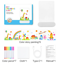 Thumbnail for DrawingLight - Fantasia illuminata - Lavagna con LED