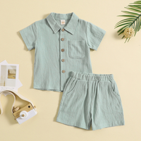 Thumbnail for Mini Fashion™ - Completo estivo per bambini in cotone e lino