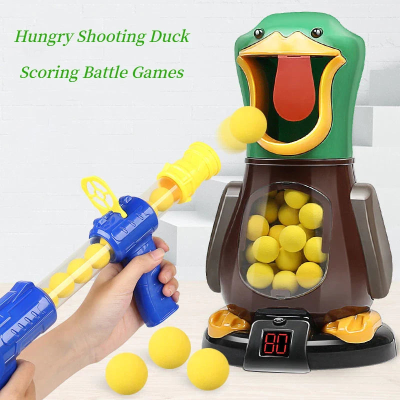 Air Duck Shooter – Spara e segna - Pistola giocattolo per la caccia all'anatra