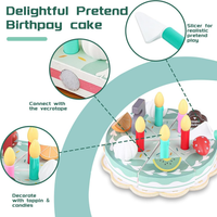 Thumbnail for TinyChef – Istruttivo e divertente – Set da cucina in legno con torta e accessori