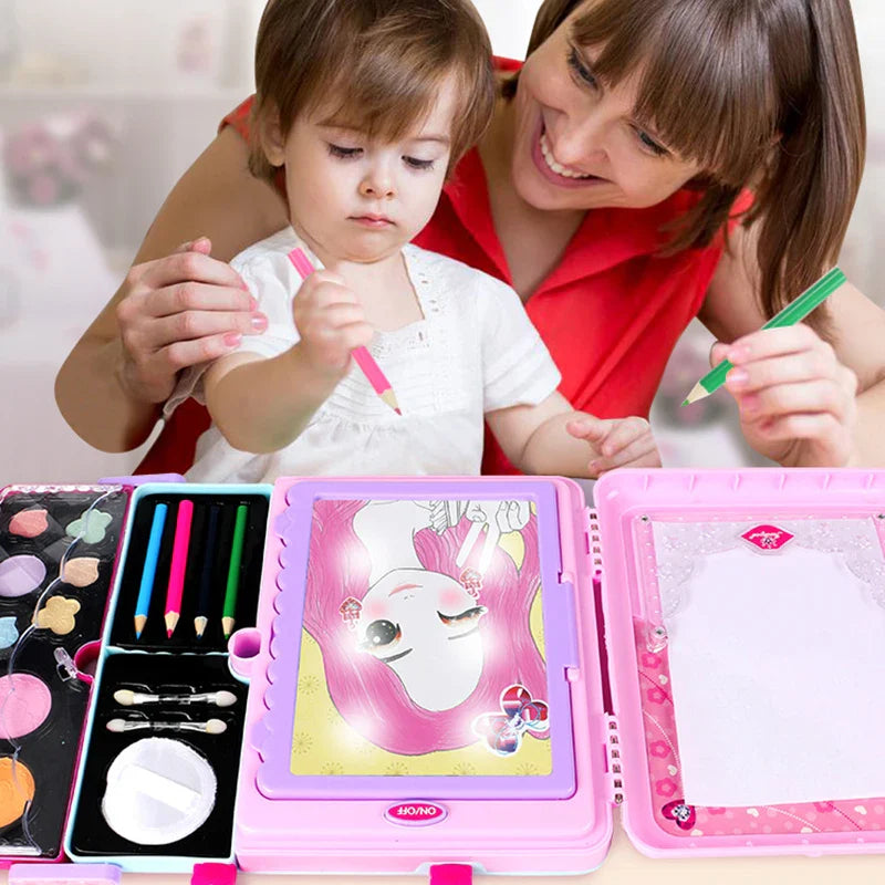 Glam Draw - Fantasia e divertimento - Set di trucchi