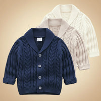 Thumbnail for CozyCub – Comodo e alla moda – Cardigan lavorato a maglia per bambini