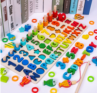 Thumbnail for Woods™ - Sviluppo delle abilità - Pannello da gioco in legno Montessori