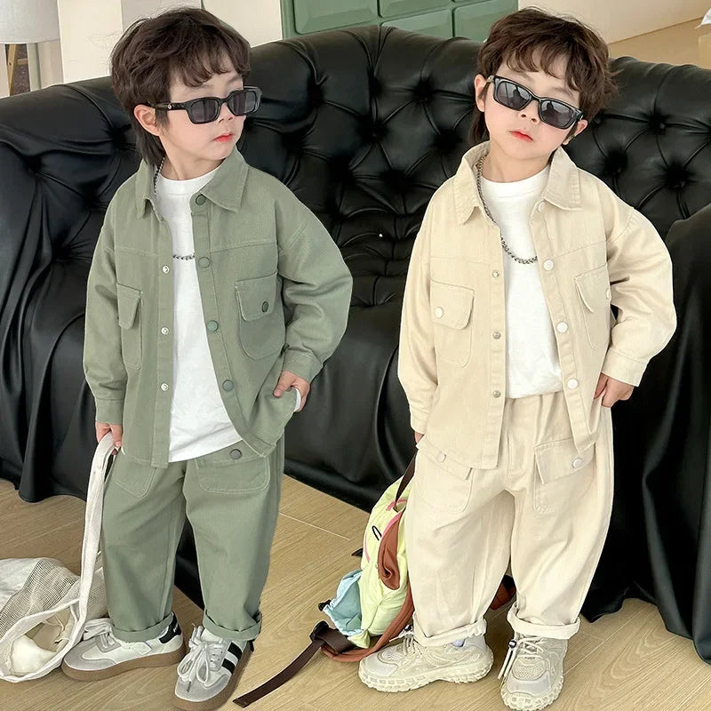 Boys Fashion – Trendy & Comfort – Set Cargo per ragazzi