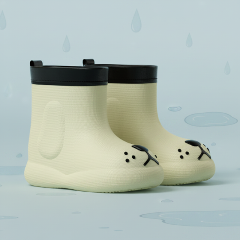 PuddlePaws Kids – Impermeabile e giocoso - Stivali da pioggia Woof