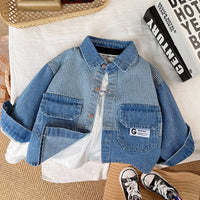 Thumbnail for DenimStar – Elegante e resistente – Giacca di jeans per ragazzi