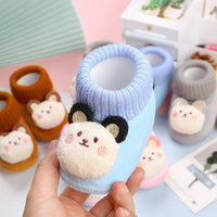 Thumbnail for CuddleSteps – Calde e antiscivolo – Pantofole per bambini con animali