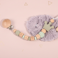 Thumbnail for Personalized Pacifier Chain – Sicuro ed elegante - Portaciuccio personalizzato