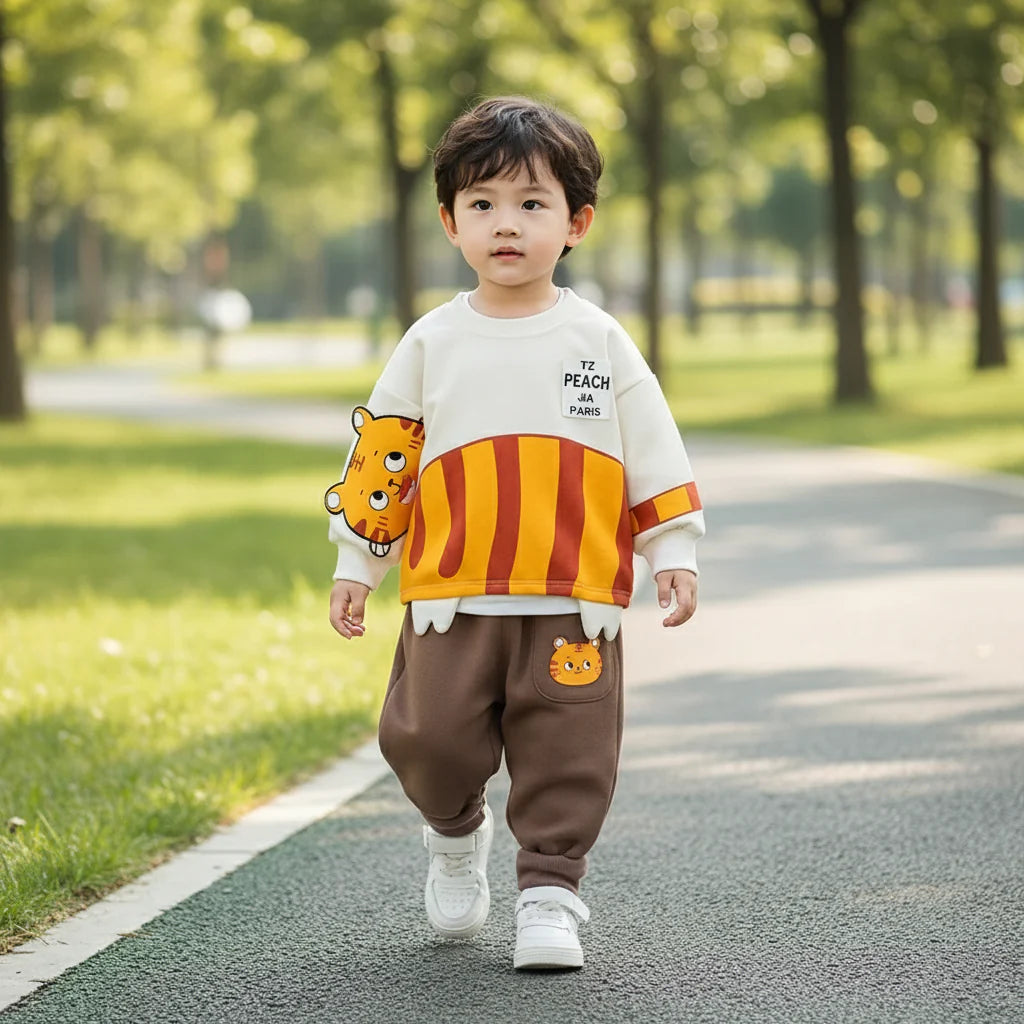 Mini Fashion™ - Caldo e morbido – Set di due capi di abbigliamento per bambini