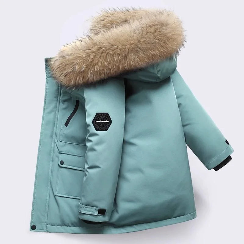 Mini Fashion™ - Impermeabile e caldo - Cappotto invernale per bambini