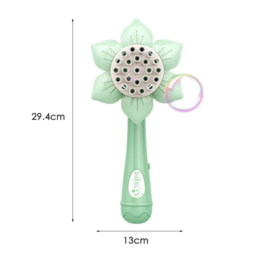 Sunflower Bubblegun™ - Divertimento all'aperto - Fiore soffiatore di bolle di sapone