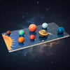 Wooden Solar System – Istruttivo e stimolante – Set di gioco sui pianeti