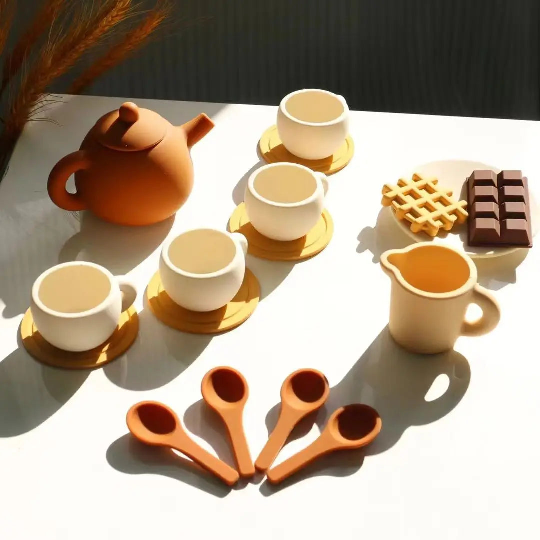 MiniBrew – Divertente ed educativo – Set da tè in silicone