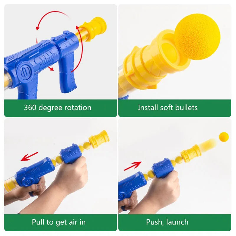 Air Duck Shooter – Spara e segna - Pistola giocattolo per la caccia all'anatra