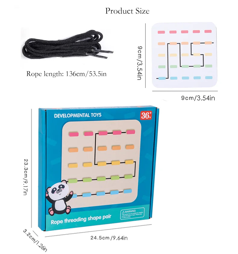Tangle Toys™ - Fili e colori - Gioco creativo con filo