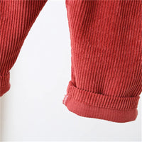 Thumbnail for TinyTrend – Comodi ed eleganti – Salopette in tessuto a costine