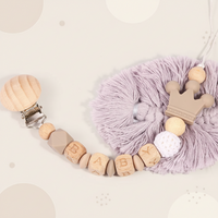 Thumbnail for Personalized Pacifier Chain – Sicuro ed elegante - Portaciuccio personalizzato