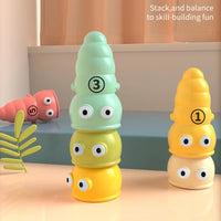 Thumbnail for Tiny Sorter™ – Impilamento intelligente – Mela con bruchi giocattolo