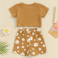 Thumbnail for Mini Fashion™ - Confortevole ed elegante - Set estivo per bambina
