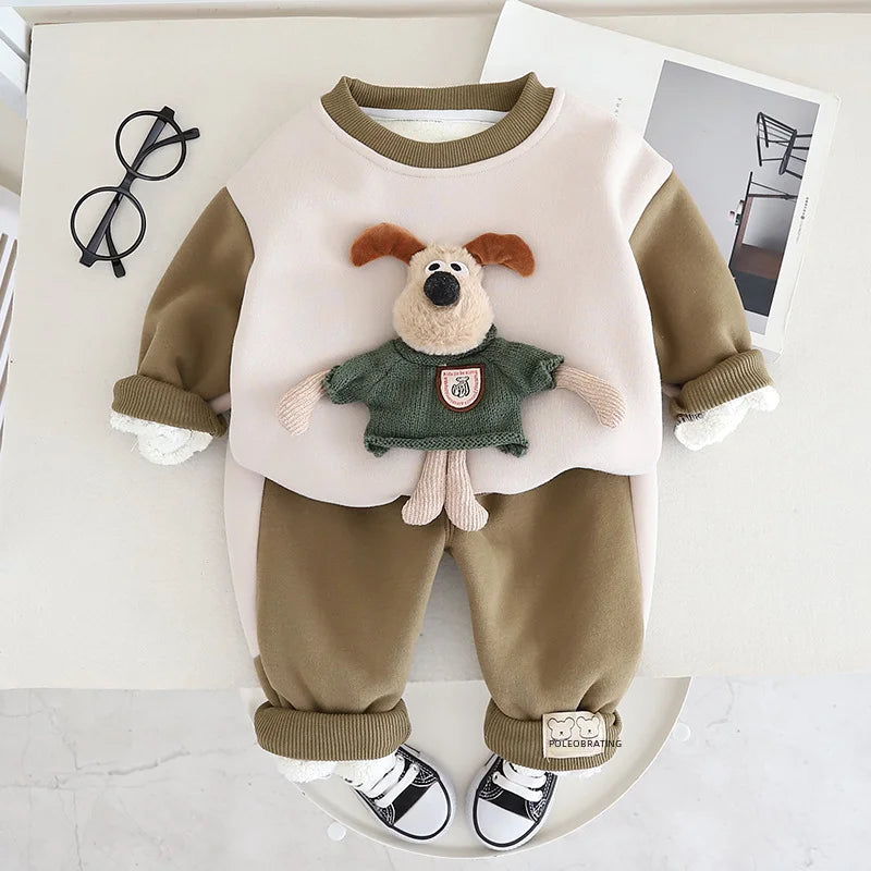 Mini Fashion™ - Calore e morbidezza - Completo autunnale per bambini