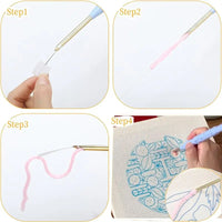 Thumbnail for ThreadArt – Fatto a mano e colorato – Set da ricamo con animali