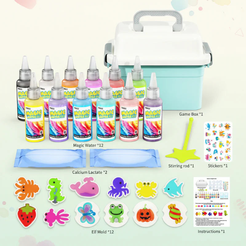 Magic Gel Water Beads – Creativo e sensoriale – Set di giochi per modellare l'acqua