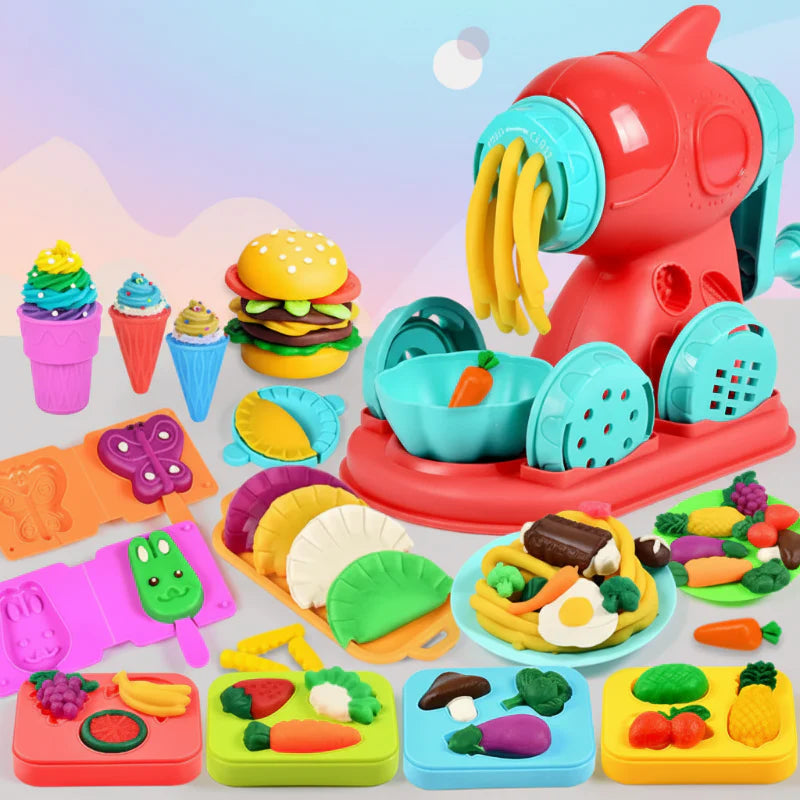PlayDough Fun – Giocoso e creativo – Set giocattolo fai da te con pasta modellabile