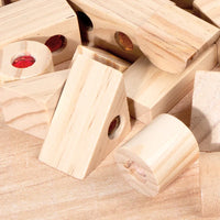 Thumbnail for Rainbow Gem Stacking Blocks – Creativo e didattico – Set di blocchi da impilare in legno