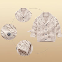 Thumbnail for CozyCub – Comodo e alla moda – Cardigan lavorato a maglia per bambini