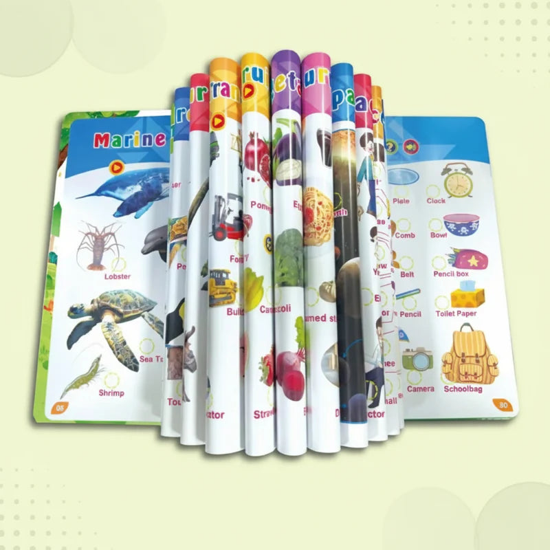 LittleVoices – Interattivo e divertente – Libro sonoro a tema (inglese)