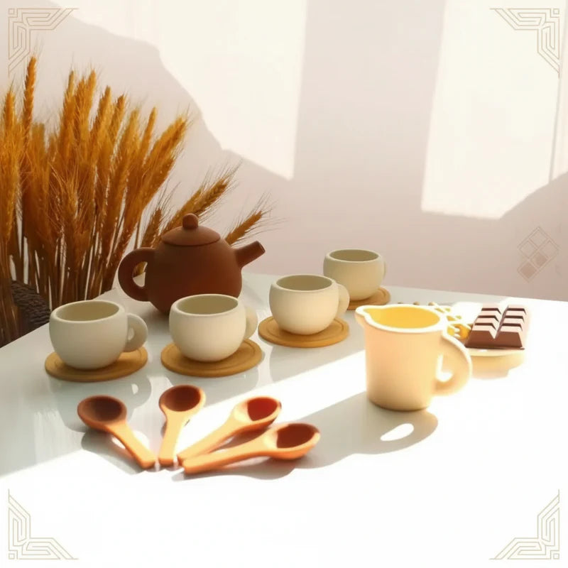 MiniBrew – Divertente ed educativo – Set da tè in silicone