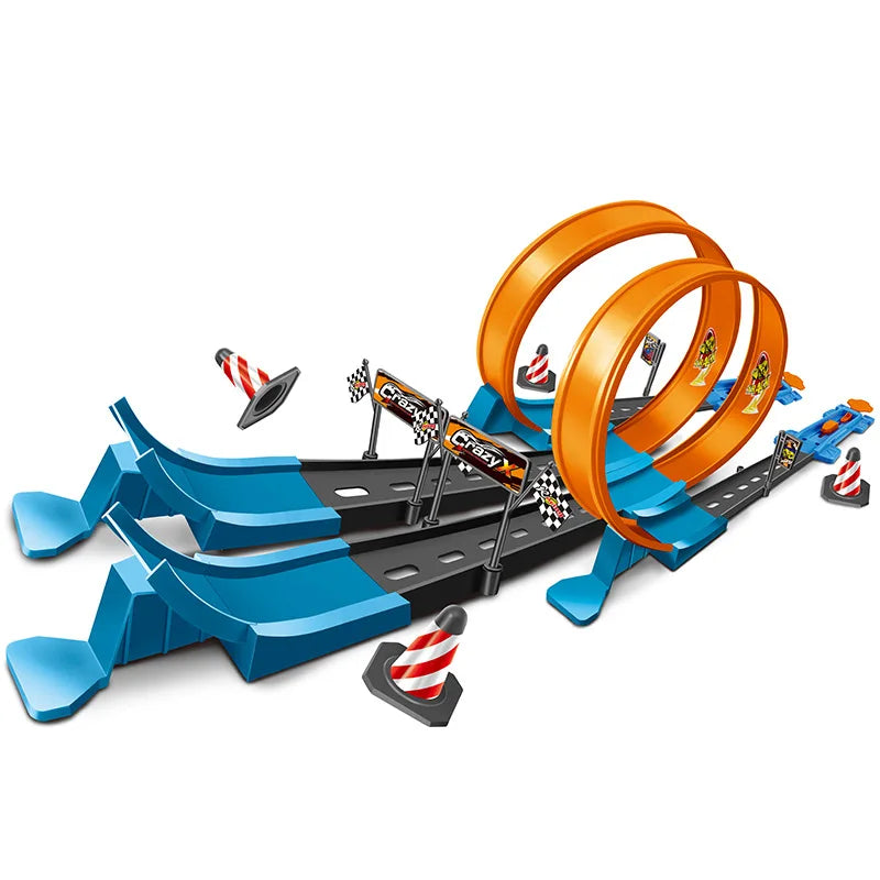 Double Race Track™ - Creativo e divertente - Pista ad anello