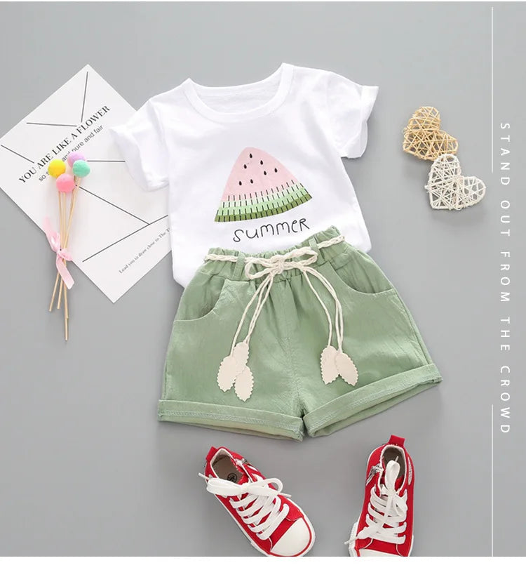 Mini Fashion™ - Fantasia anguria - Set estivo da bambina