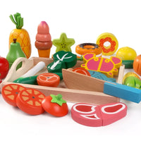 Thumbnail for MiniChef – Divertente e creativo – Set da gioco magnetico in legno per la cucina