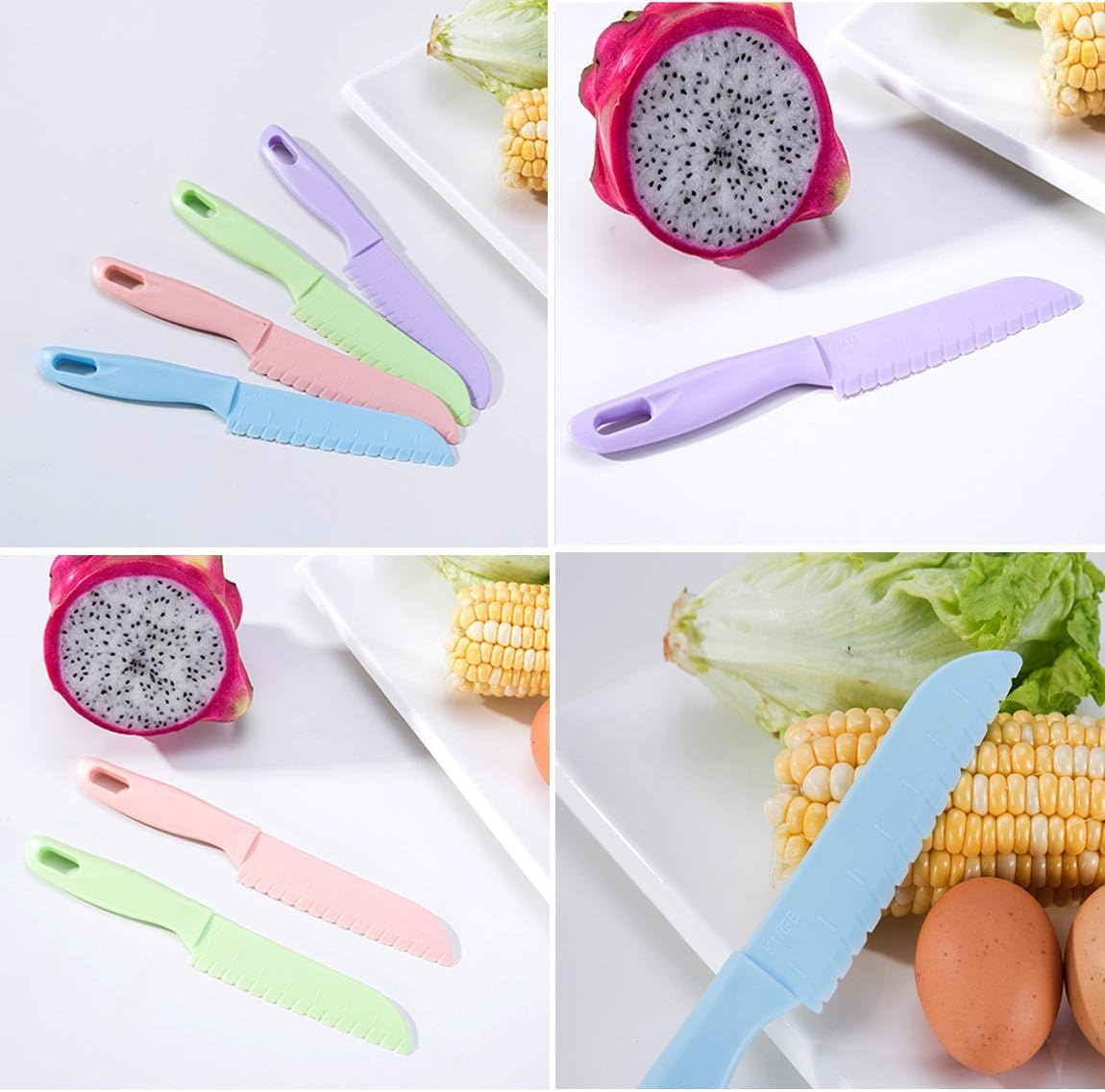 MiniChef – Sicuro e adatto ai bambini - Coltello da taglio per bambini