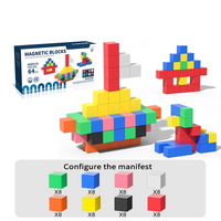Thumbnail for Magnet Toys – Imparare e costruire – Blocchi magnetici da costruzione