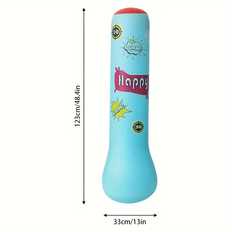 BopBag – Divertente e attivo – Sacco da boxe gonfiabile con guantoni