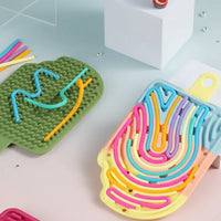 Thumbnail for FidgetFrost – Giocoso e morbido – Busy Board in silicone