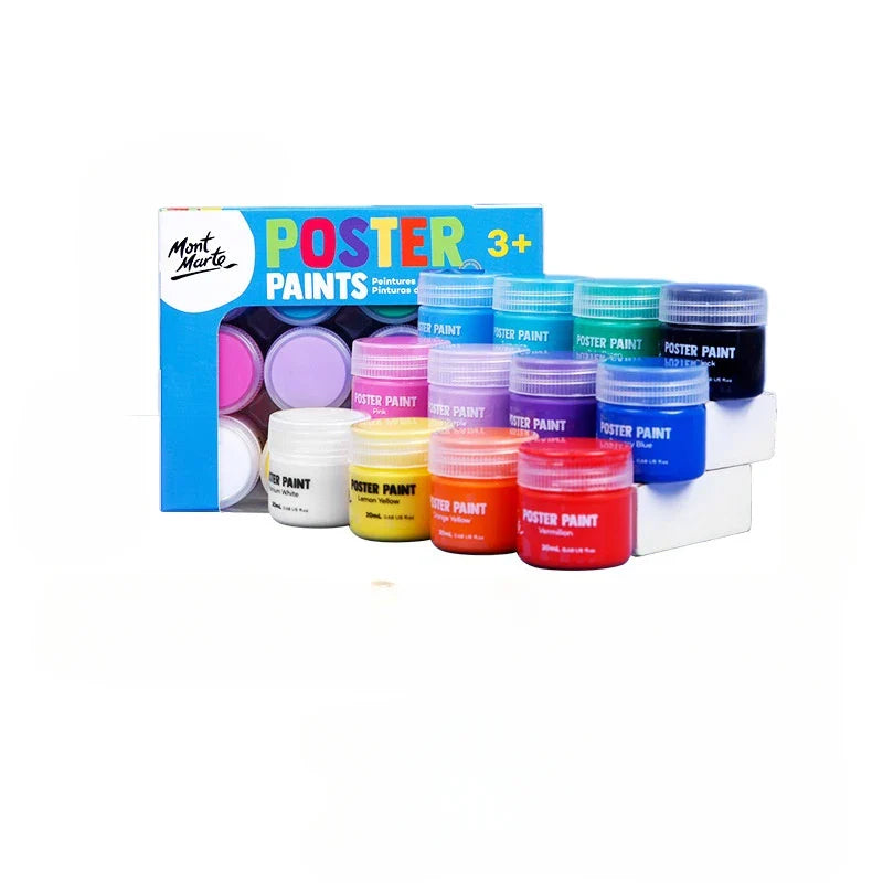 PaintJoy – Colorato e creativo – Set di colori a dita e guazzi