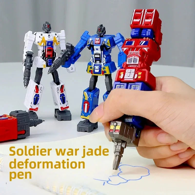 Flip Droid - Disegnare o trasformare - Penna robot trasformabile
