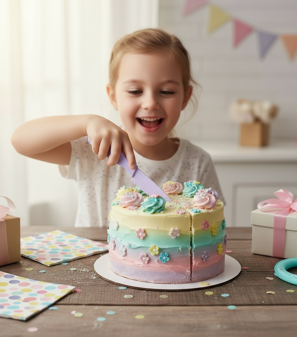 MiniChef – Sicuro e adatto ai bambini - Coltello da taglio per bambini